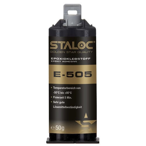 Cola epóxi - E-505 - STALOC - para metais / para vidro / para cerâmica