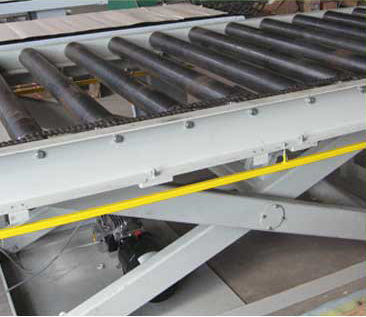 Mesa elevatória de rolos - HS series - Hidrotiltai - tipo tesoura / elétrica / estacionária