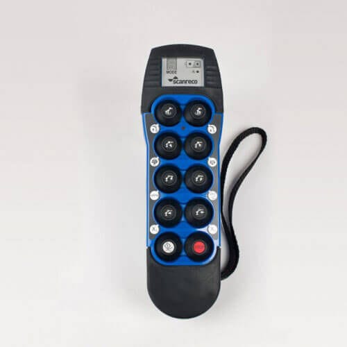Rádio controle remoto - Handy 10 - Scanreco Group - com botões / industrial / para grua hidráulica