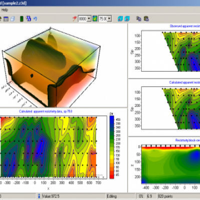 Software de medição - ZondRes3d - M.A.E. S.r.l. - de qualidade / de modelagem / de eletricidade