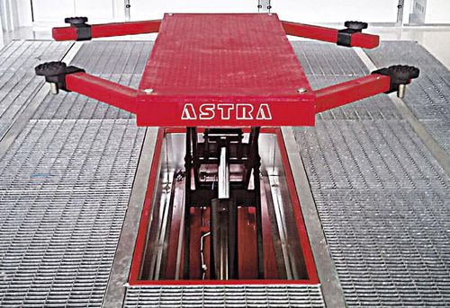 Mesa elevatória para manutenção de veículos - AE6000-prepLIFT®  - ASTRA - tipo tesoura / elétrica / pneumática