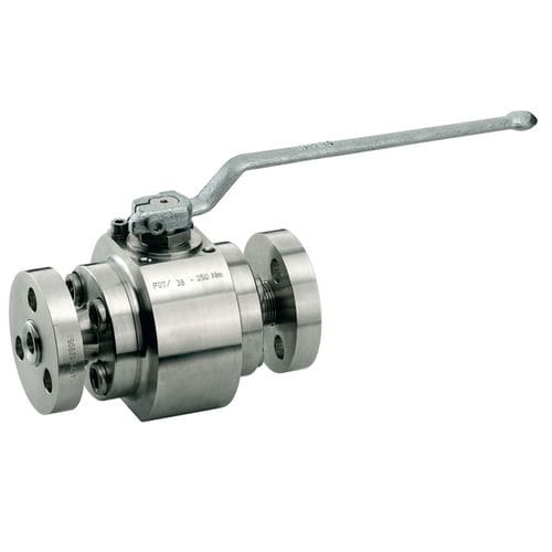 Válvula de esfera - K811  - KLINGER-SCHÖNEBERG GmbH - de alavanca / 3 peças / de perno