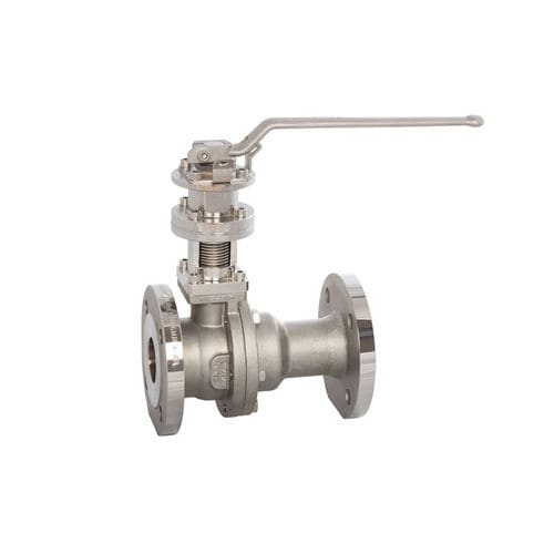 Válvula de esfera - INTEC K200-S-STD-EC - KLINGER-SCHÖNEBERG GmbH - de alavanca / de controle / com fole de metal