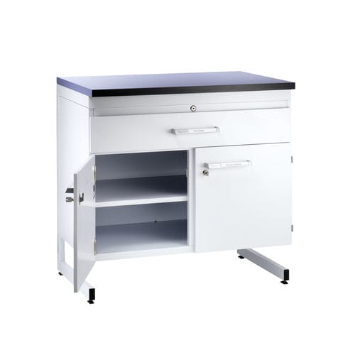 Armário para montagem embaixo de bancada - EXPLORIS® - Köttermann GmbH - de acondicionamento / de piso / com gavetas