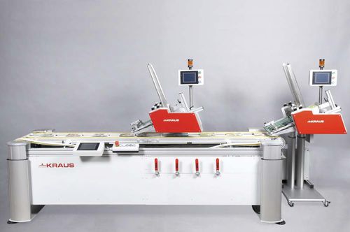 Transportador de esteira - Kraus Maschinenbau GmbH - horizontal / de alimentação / aspirador