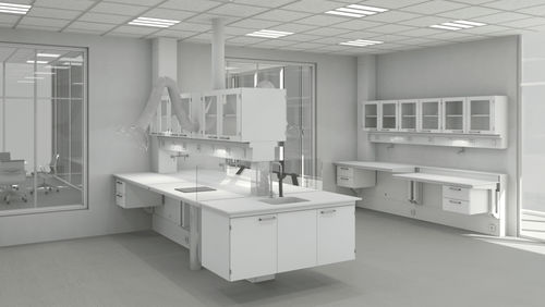 Sistema de mobiliário de laboratório - System 14 - Labflex AS - modular