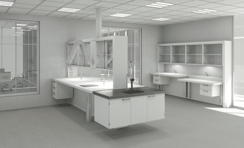 Sistema de mobiliário de laboratório - VisionLab - Labflex AS - modular