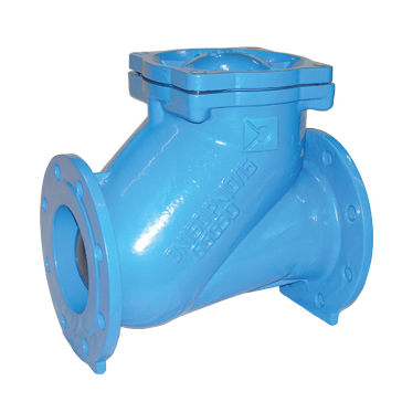 Válvula de retenção de esfera - BCE - Watergates GmbH & Co. KG - flangeada / em aço inoxidável / de montagem horizontal