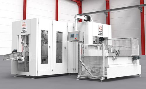 Envasadora para sacos abertos - OFS 800 - Weber Waagenbau und Wägeelektronik GmbH - de ração / para produtos a granel / de abrasivo