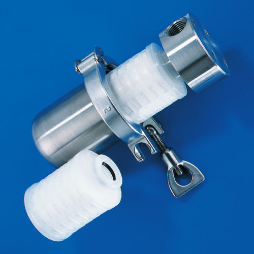 Carcaça de filtro de cartucho - WJ Junior  - Wolftechnik Filtersysteme GmbH & Co. KG - para líquidos / em aço inoxidável