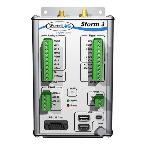 Registrador de dados USB - Storm 3 series - YSI - sem fio / RS-485 / SDI-12