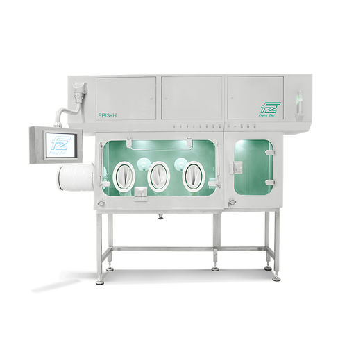 Isolador de contenção de transferência - PPI Series - Franz Ziel GmbH - de piso / de pressão negativa / em aço inoxidável