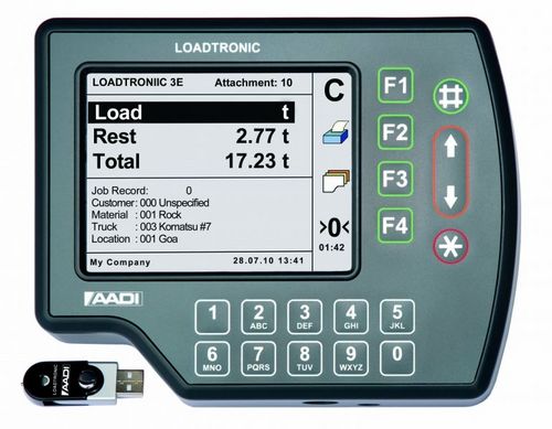 Sistema de pesagem - Loadtronic 3E - Aanderaa Data Instruments AS 