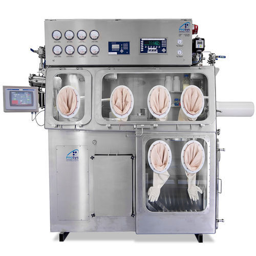 Isolador de contenção de amostragem - ProSys Sampling Systems Limited - de piso / de pressão negativa / com filtro HEPA