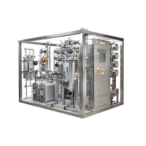 Unidade de purificação de água compacta - GENESYS PW - Puretech Process Systems Ltd.