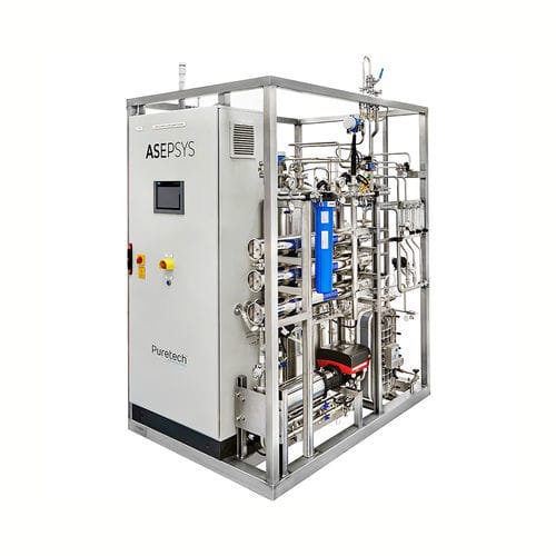 Unidade de purificação de água para laboratório - ASEPSYS PW - Puretech Process Systems Ltd.