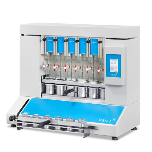 Unidade de extração de Soxhlet - SX-6 MP - RAYPA - semiautomática / para a indústria alimentícia / para laboratório
