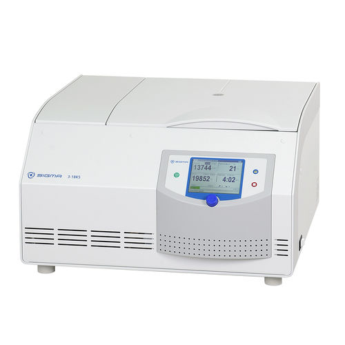 Centrífuga de laboratório - 3-18KS - Sigma Laborzentrifugen GmbH - de bancada / refrigerada / com abertura superior