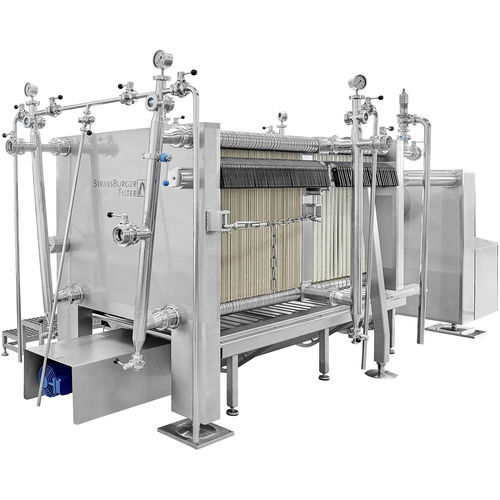 Filtro-prensa com armação - SF 1000 B - Strassburger Filter GmbH & Co. KG - automático / para vinho / para bebidas