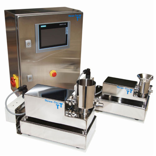 Alimentador de parafuso duplo - ZD 5 FB-C-1M - Three-Tec GmbH - gravimétrico / flexível / de rosca sem fim