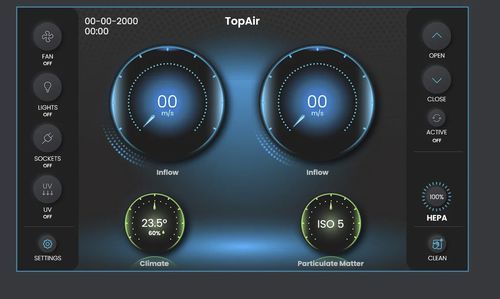 Sistema de monitoramento de partículas - IPMS - TopAir Systems - de concentração / de nível / para sala limpa