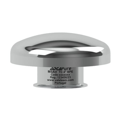 Tampão de ventilação - MSAV - VALSTEAM ADCA Engineering S.A. - em domo / fêmea / em material plástico