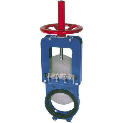 Válvula de guilhotina - Vapo Techniek B.V. - com volante / com atuador elétrico / pneumática