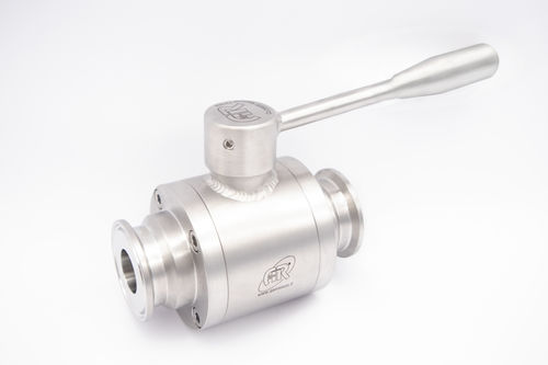 Válvula de esfera - VSS series - AERRE INOX Srl - manual / para vapor / para bebidas