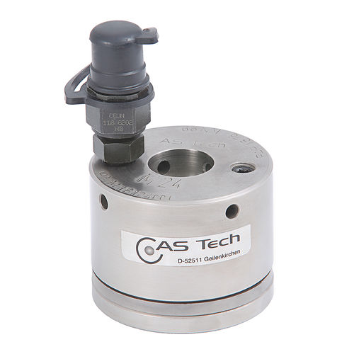 Porca hidráulica para rolamentos - AS Tech Industrie- und Spannhydraulik GmbH - com placa de espaçamento / metálica