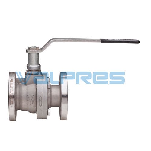 Válvula de esfera - 68J100 series - BONOMI GMBH - de alavanca / flangeada / em aço inoxidável