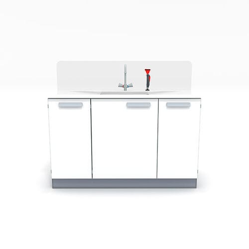 Bancada de laboratório com pia - Burdinola Deutschland GmbH