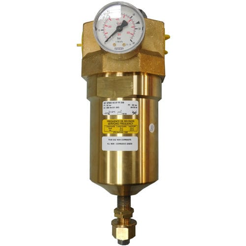 Regulador de pressão para oxigênio - BP 800 HD - Cahouet - para metano / de membrana / de simples estágio