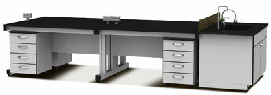 Bancada de laboratório - CLF-1130, CLF-1140 series - CHC Lab Co., Ltd.