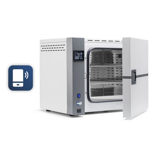 Forno de câmara - STF-NR 120T - FALC Instruments S.r.l. - elétrico / de convecção natural / em aço inoxidável