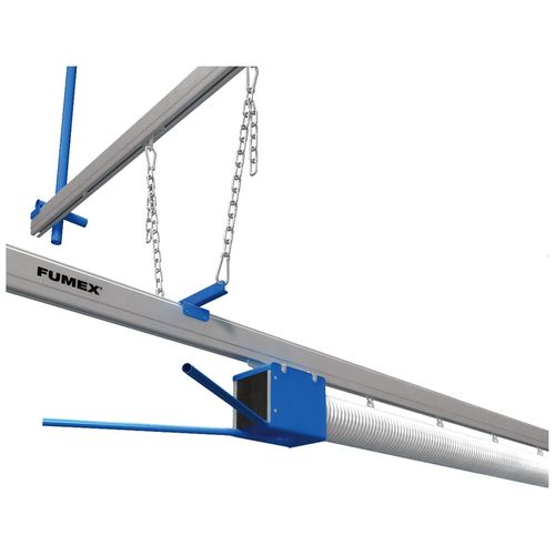 Trilho de extração de gases de escape - AFSU series - Fumex - em alumínio / linear