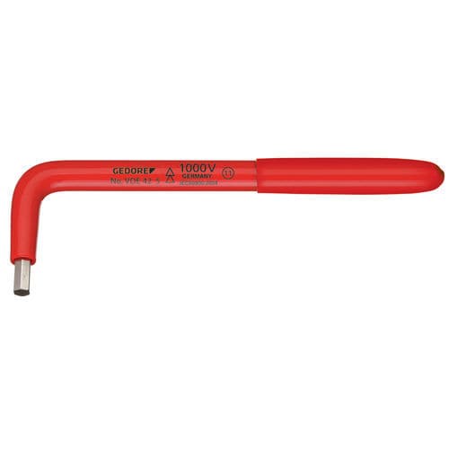 Chave Allen em aço - V 42 6 - GEDORE Tool Center KG - em L