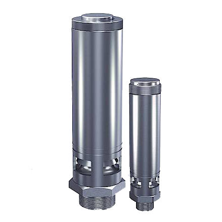 Válvula de segurança para gás - 412 series - Goetze KG - para ar comprimido / com rosca