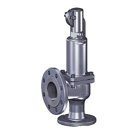 Válvula de segurança para vapor - 452bHL series - Goetze KG - para água quente / flangeada