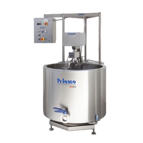 Tanque de fabricação de queijo de coagulação - DELLA TOFFOLA GROUP - em aço inoxidável