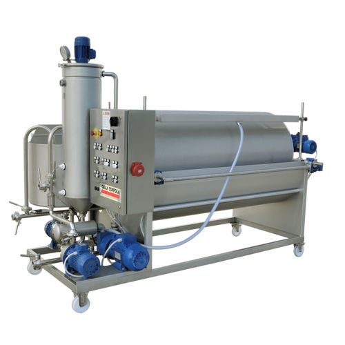 Filtro para líquidos alimentares e bebidas - DELLA TOFFOLA GROUP - de tambor / a vácuo / para sucos de frutas