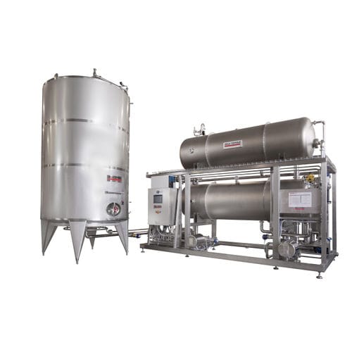 Desaerador a vácuo - DELLA TOFFOLA GROUP - para água / em 2 etapas / para a indústria das bebidas