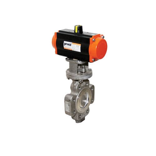 Válvula borboleta - V112  - Doruk Endustri Ltd. - manual / pneumática / com atuador elétrico