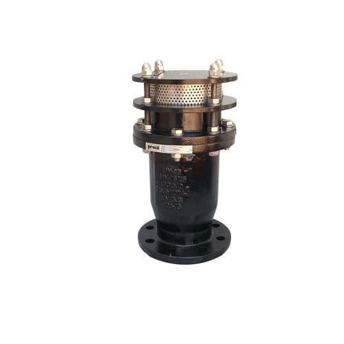 Válvula de alívio de ar - V665 - Doruk Endustri Ltd. - a vácuo / para tanque / em aço inoxidável