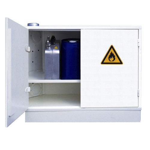 Armário de acondicionamento - SV50 - Ecosafe S.A. - de segurança / para montagem embaixo de bancada / com prateleiras