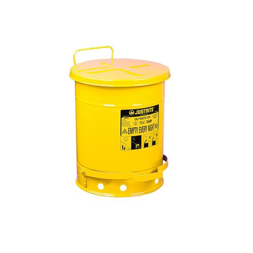 Lixeira em aço - 09101 - Ecosafe S.A. - para resíduos líquidos / com tampa / com pedal