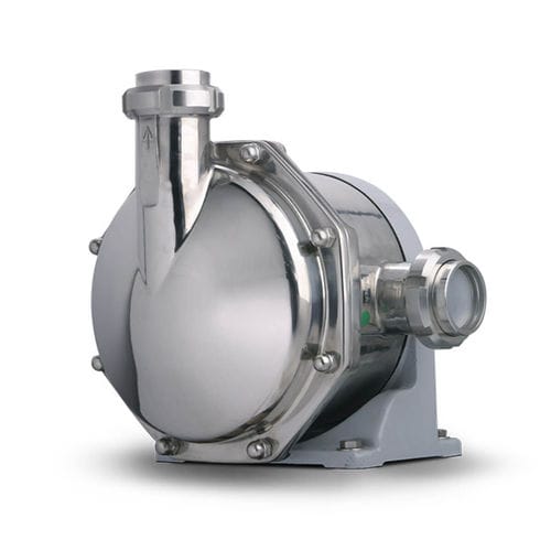 Bomba de disco excêntrico - S series - MOUVEX - para produtos alimentares / manual / autoescorvante