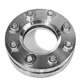 Visor de fluxo para vácuo - Bauform 119 - NORIS Armaturen Burkenstein GmbH & Co. KG - flangeado