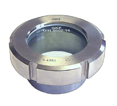 Visor de fluxo para recipientes - Bauform 127 - NORIS Armaturen Burkenstein GmbH & Co. KG - em vidro borossilicato