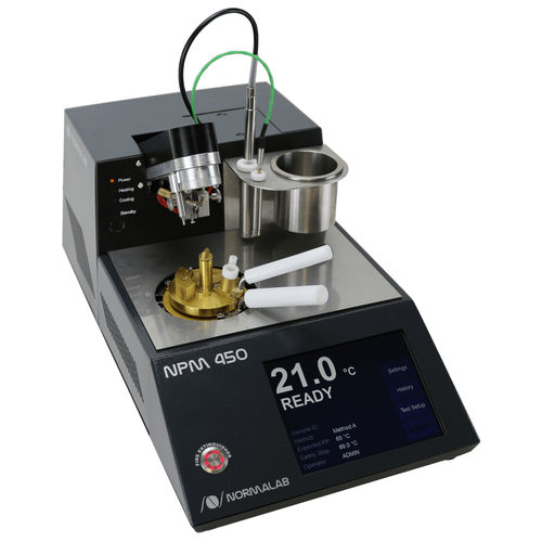 Testador de ponto de fulgor - NPM 450 - NORMALAB S.A. - Pensky-Martens / para produtos petrolíferos / industrial