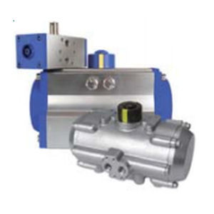 Atuador pneumático - NK series - Nutork Corp. - rotativo / de pinhão e cremalheira / de dupla ação
